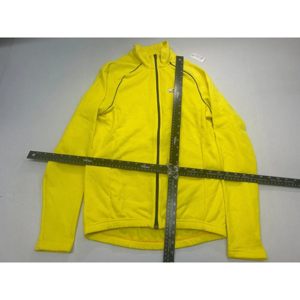 Giessegi jacket Men's‎ size Medium yellow full-zip